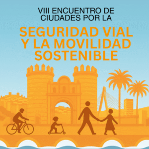 Logo VIII Encuentro de ciudades por la seguridad vial y la movilidad sostenible